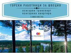 ГОРСКИ РАБОТНИЦИ ЗА ШВЕЦИЯ