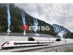 Швейцария с най-дългият жп тунел в света
